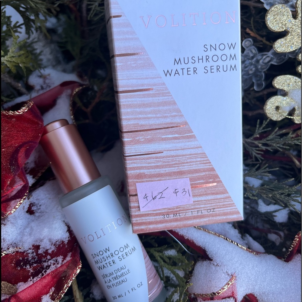 Volition. Snow mushroom water serum. 1 oz.